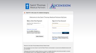 Saint Thomas Patient Portal Portal - Addresources