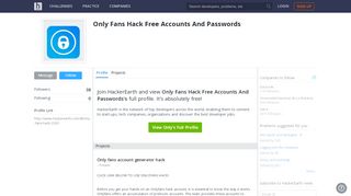 Only fans passwords