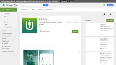 ultipro payroll login app