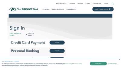 First Premier Visa Credit Card Login Portal - AddResources